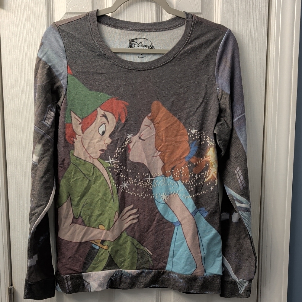 Disney Peter Pan and Wendy Long Sleeve Size M